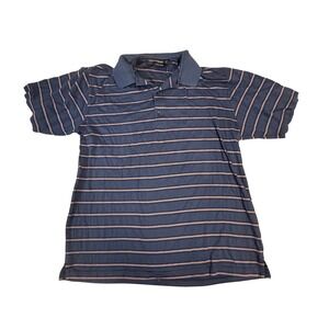 Greg Norman Golf‎ Polo Shirt Striped Short Sleeve Casual XL